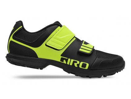 GIRO Berm Black/Citron Green (Velikost 46)