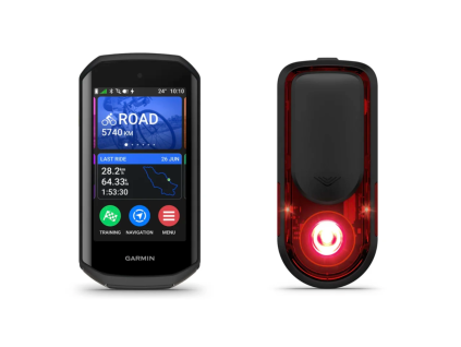 Garmin Edge® 1050 + Varia™ RearVue 820